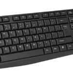 لوحة مفاتيح ميتيون K200 القياسية السلكية USB بلون بني