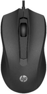 ⁦اتش بي 100 ماوس سلكي بلون اسود - 6VY96AA#ABB⁩ - الصورة ⁦2⁩