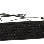 كيبورد بسلك KB216 (580-ADMT) من ديل، أسود