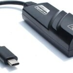محول USB نوع سي 3.0 إلى ايثرنت ار جيه 45 جيجابت لان 10/100/1000 ميجابت لكل ثانية من تكنوتك، كروم