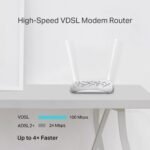 TP - لينك راوتر مودم لاسلكي NVDSL/ADSL 300Mbps TD-W9950 - Image 4