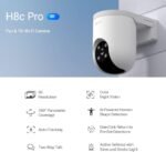 ⁦EZVIZ كاميرا قبة اتش 8 سي برو، واي فاي 360 درجة | صوت ثنائي الاتجاه، رؤية ليلية ملونة، تتبع تلقائي وعودة بنقرة واحدة لاتجاهات محددة مسبقا (3K/5MP)⁩ - الصورة ⁦2⁩