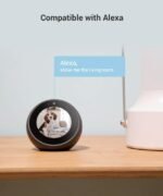 ⁦كاميرا مراقبة منزلية اتش 6 سي برو، واي فاي 360 درجة، زر اتصال، رؤية ليلية ذكية بالأشعة تحت الحمراء، كشف الحركة، تتبع ذكي، صوت ثنائي الاتجاه، متوافقة مع اليكسا من اي زد في اي زد، (3K/5 ميجابيكسل)⁩ - الصورة ⁦5⁩