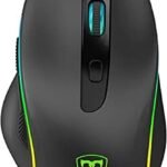 ماوس العاب كولونيل باضاءة RGB من تي- داجر TGM208| مستشعر ضوئي 6.400 نقطة في البوصة | 6 ازرار قابلة للبرمجة، سلكي