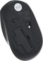 ⁦ماوس لاسلكي اولا عالي السرعة أنيق فعال للكمبيوتر 1.5 فولت 13 مللي أمبير من اكسيسوريز شوب، أسود AM205⁩ - الصورة ⁦4⁩