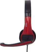 ⁦سماعة مع ميكروفون من هافيت HV-H2105D - احمر⁩ - الصورة ⁦3⁩