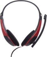 ⁦سماعة مع ميكروفون من هافيت HV-H2105D - احمر⁩ - الصورة ⁦2⁩