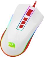 ⁦ماوس ألعاب كوبرا شيري M711C من ريدراجون، أبيض / أحمر⁩ - الصورة ⁦6⁩