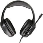 ⁦سماعة رأس للألعاب H220GS بمنفذ USB 7.1 بصوت محيطي وميكروفون واضاءة LED وخاصية إلغاء الضوضاء فوق الأذن من إتش بي، سلكي، أسود⁩ - الصورة ⁦5⁩