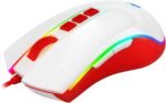 ⁦ماوس ألعاب كوبرا شيري M711C من ريدراجون، أبيض / أحمر⁩ - الصورة ⁦4⁩