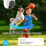 ⁦EZVIZ كاميرا قبة اتش 8 سي برو، واي فاي 360 درجة | صوت ثنائي الاتجاه، رؤية ليلية ملونة، تتبع تلقائي وعودة بنقرة واحدة لاتجاهات محددة مسبقا (3K/5MP)⁩ - الصورة ⁦5⁩