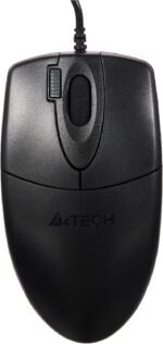 ⁦A 4 تيك OP-620D Optical – Mouse (USB، PC، أسود، يمكن استخدامه بكلتا اليدين، بلاستيك) أحادي اللون⁩ - الصورة ⁦4⁩