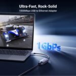 يوجرين محول ايثرنت USB لجهاز نينتندو سويتش وماك بوك وسيرفيس برو والكمبيوتر الشخصي من يوجرين، (50922) - Image 2