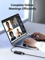 ⁦محول USB 3.0 الى إيثرنت ار جيه 45 جيجابت من يوجرين (أسود) - 20256⁩ - الصورة ⁦3⁩