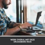 ⁦ماوس لاسلكي M185 بسرعة 2.4 جيجاهرتز مع مستقبل USB صغير يوفر مدة تشغيل بطارية تدوم 12 شهر وبتتبع بصري 1000 نقطة لكل بوصة، متوافق مع الكمبيوتر/ماك/لاب توب - رمادي⁩ - الصورة ⁦3⁩