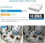 ⁦جهاز مراقبة DS-7108HGHI-M1/T بـ 8 قنوات تربو HD دي في ار من هايكفيجين، دعم صوت ثنائي الاتجاه، دقة 1080p لايت، ضغط H.265 برو + الكشف عن الحركة 2.0، مخرج HDMI وVGA، وصول عن بعد من خلال هايك-كونيكت⁩ - الصورة ⁦4⁩