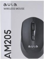 ⁦ماوس لاسلكي اولا عالي السرعة أنيق فعال للكمبيوتر 1.5 فولت 13 مللي أمبير من اكسيسوريز شوب، أسود AM205⁩ - الصورة ⁦5⁩