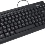 كيبورد صغير بسلك لون اسود من فاير اكس