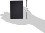 ⁦هارد تخزين خارجي محمول من سلسلة ماي باسبورت 2 تيرابايت بمنفذ USB 3.0 دبليو دي WDBYVG0020BBK WESN اسود إساتا⁩ - الصورة ⁦2⁩