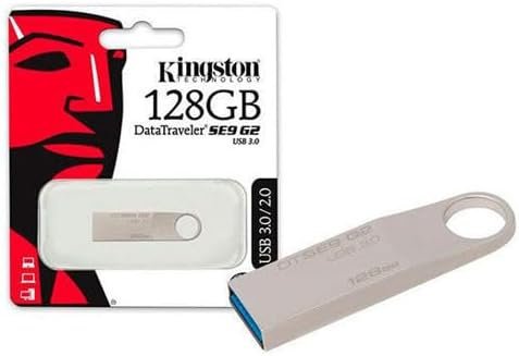 4111Nswy9AL._AC_ ذاكرة فلاش 128 جيجابايت (USB 3.1 سريع) من كينجستون (معدني) - Image 1