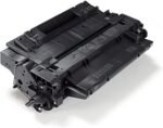 ⁦خرطوشة حبر 55A/CE255A متوافقة مع اتش بي ليزر جيت P3010 وP3015 وP3015d وP3015dn وP3015n وP3015x بلون واحد (أسود)⁩ - الصورة ⁦2⁩