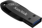 ⁦فلاش ميموري USB 3.0 الترا شيفت من سانديسك، سعة 64 جيجا بايت و عالية السرعة، للكمبيوتر واللاب توب (SDCZ410-064G-G46) حزمة كاملة بدون حبل التعليق⁩ - الصورة ⁦2⁩