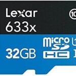 ليكسار بطاقة ذاكرة مايكرو اس دي اتش سي عالية الاداء 633x UHS-I بسعة 32GB مع محول SD - ضمان 10 سنوات - الموزع الرسمي