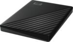 ⁦هارد تخزين خارجي محمول من سلسلة ماي باسبورت 2 تيرابايت بمنفذ USB 3.0 دبليو دي WDBYVG0020BBK WESN اسود إساتا⁩ - الصورة ⁦4⁩