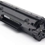 خرطوشة حبر 85A CE285A CB435A CB436A لطابعة اتش بي ليزر جيت P1102 من كوين (اسود)