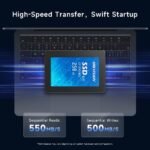 ⁦قرص صلب داخلي للاب توب بسعة 256 جيجابايت من هيكفيجن - HS-SSD-E100 256G⁩ - الصورة ⁦2⁩