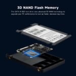 ⁦قرص صلب داخلي للاب توب بسعة 256 جيجابايت من هيكفيجن - HS-SSD-E100 256G⁩ - الصورة ⁦4⁩
