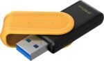 ذاكرة فلاش USB داتاترافيلر اكسوديا اس512 جيجابايت- USB 3.2 الجيل الأول - USB نوع A من كينجستون - أسود وبرتقالي - Image 2