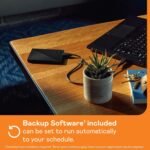 ⁦ذاكرة تخزين خارجية محمولة ماي باسبورت من ويسترن ديجيتال، 6TB، قرص صلب خارجي محمول USB 3.0، مع برنامج لإدارة الأجهزة، نسخ احتياطي وكلمة مرور، يعمل مع الكمبيوتر الشخصي واكس بوكس وبلاي ستيشن، أسود⁩ - الصورة ⁦4⁩